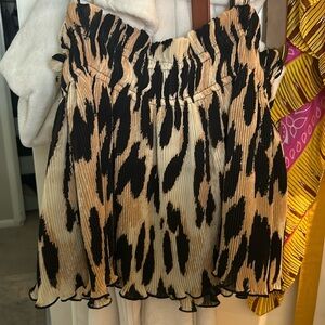 SZ 38 womens GANNI cheetah tank top